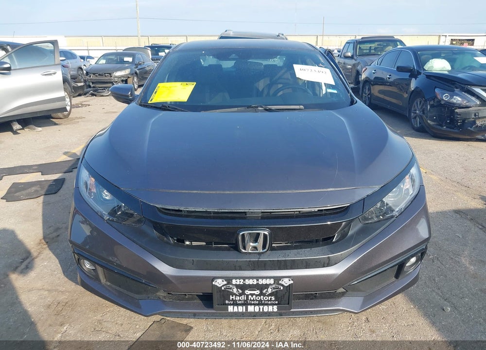 2019 HONDA CIVIC VIN: 2HGFC2F83KH554630