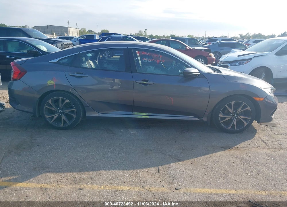 2019 HONDA CIVIC VIN: 2HGFC2F83KH554630