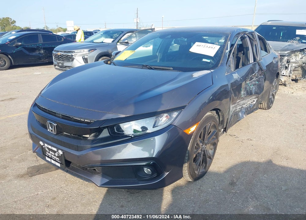 2019 HONDA CIVIC VIN: 2HGFC2F83KH554630