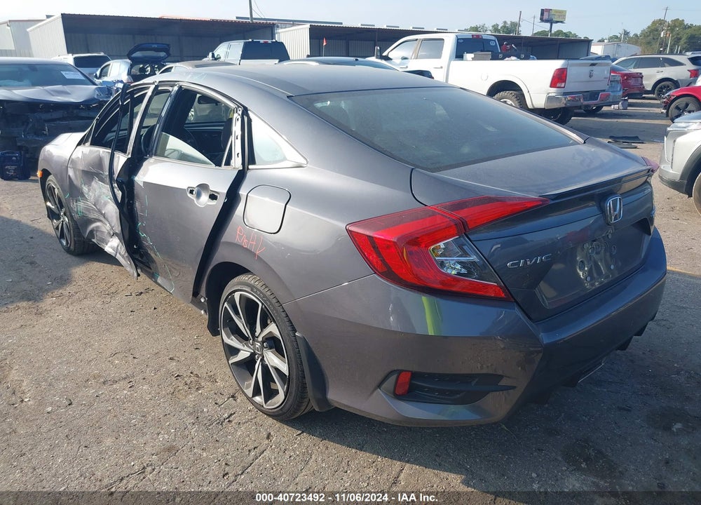 2019 HONDA CIVIC VIN: 2HGFC2F83KH554630