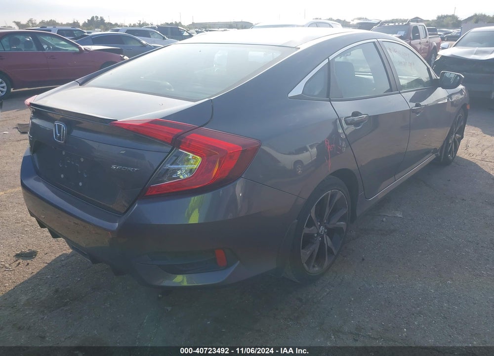 2019 HONDA CIVIC VIN: 2HGFC2F83KH554630