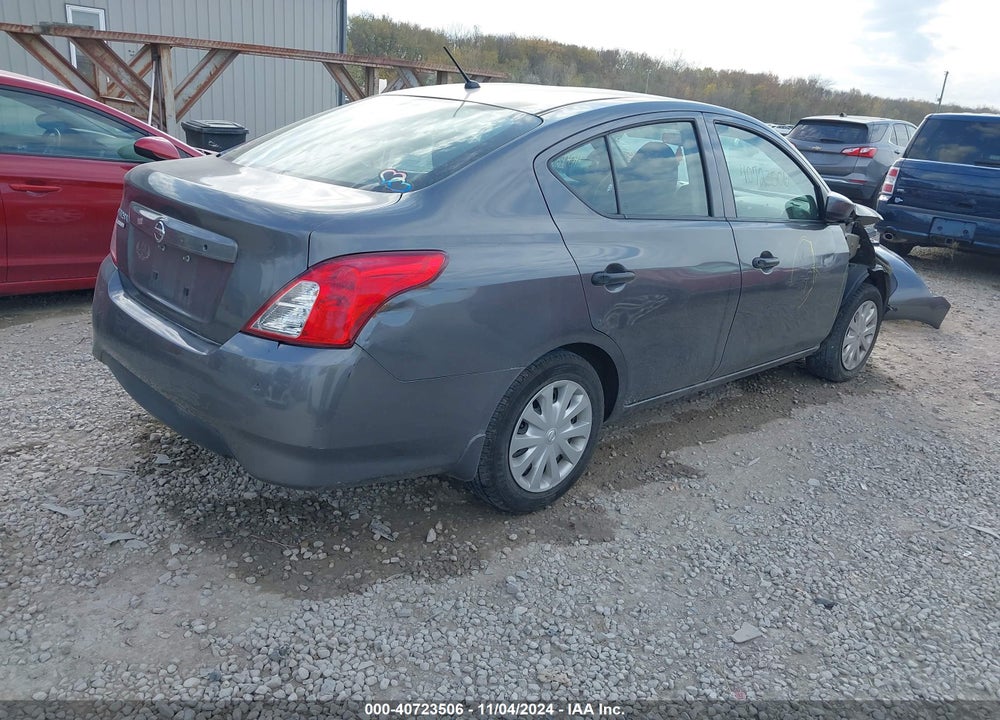 2019 NISSAN VERSA 1.6 S+ VIN: 3N1CN7AP2KL829308