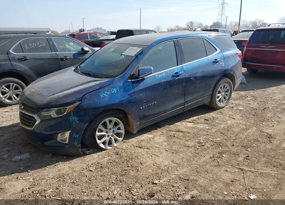 2020 CHEVROLET EQUINOX FWD LT 1.5L TURBO VIN: 2GNAXKEV1L6191849