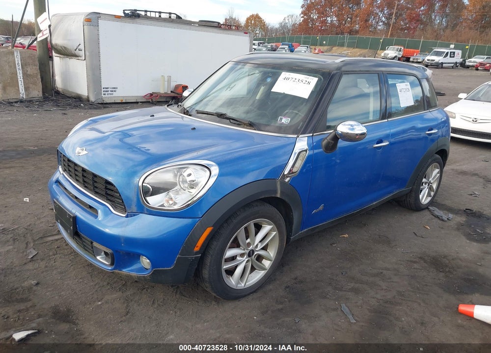 2011 MINI COOPER S COUNTRYMAN VIN: WMWZC5C52BWL53730