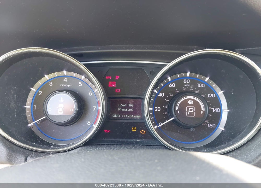 2013 HYUNDAI SONATA GLS VIN: 5NPEB4AC4DH685631