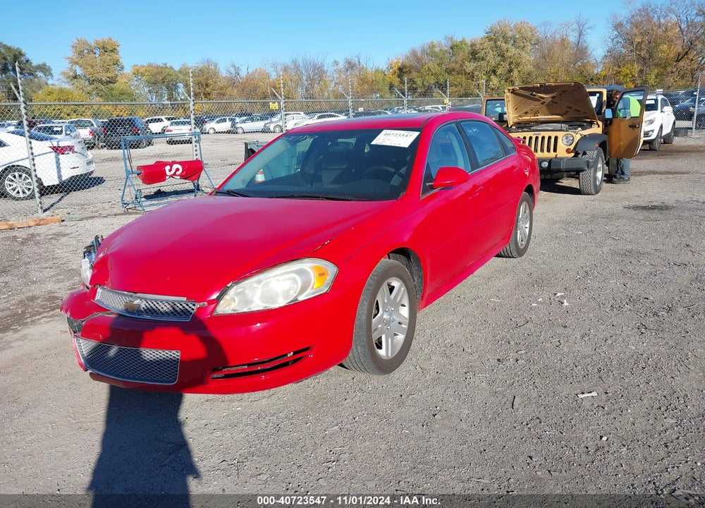 2012 CHEVROLET IMPALA LT VIN: 2G1WG5E3XC1247422