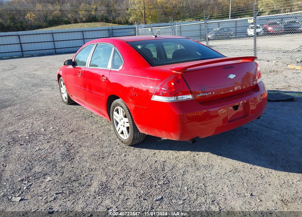 2012 CHEVROLET IMPALA LT VIN: 2G1WG5E3XC1247422