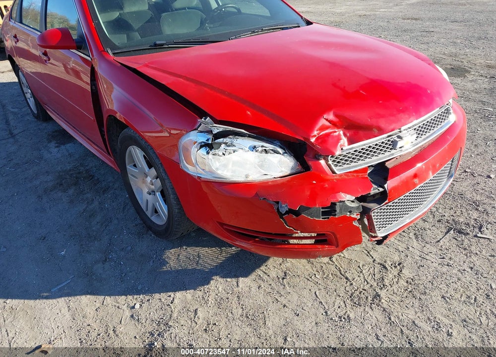 2012 CHEVROLET IMPALA LT VIN: 2G1WG5E3XC1247422