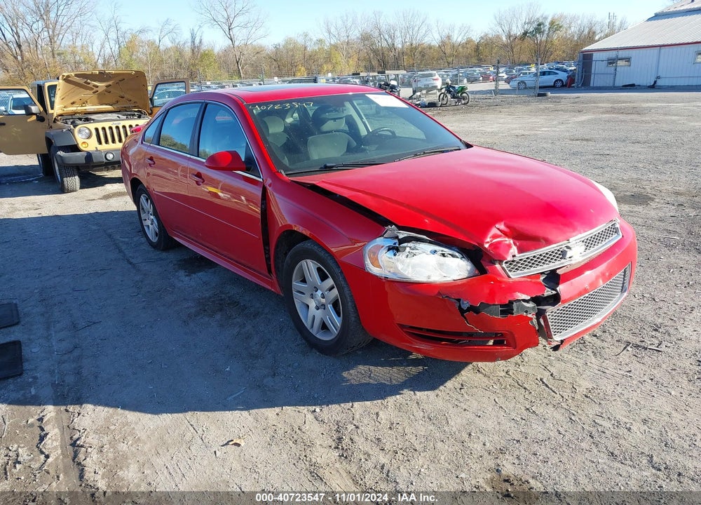 2012 CHEVROLET IMPALA LT VIN: 2G1WG5E3XC1247422