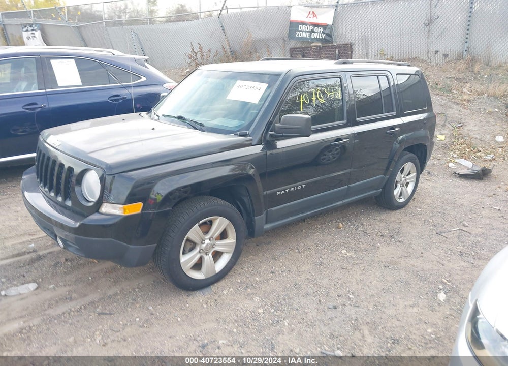 2013 JEEP PATRIOT LATITUDE VIN: 1C4NJPFB6DD205518