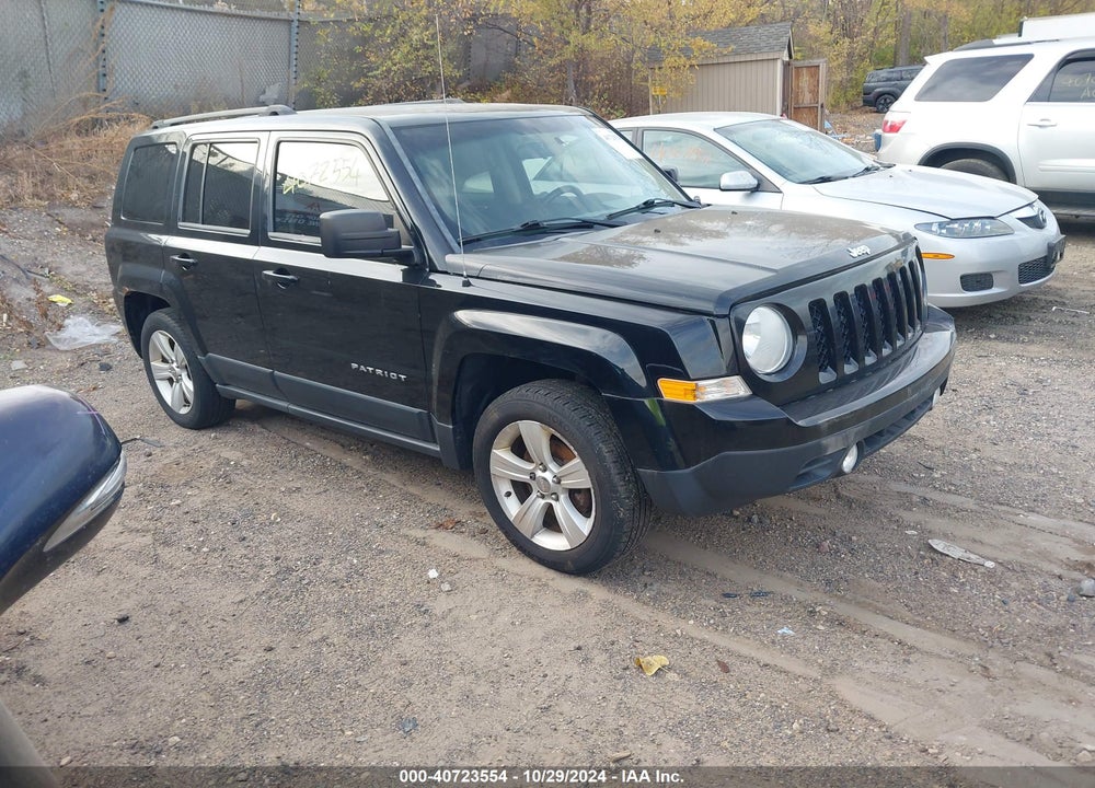 2013 JEEP PATRIOT LATITUDE VIN: 1C4NJPFB6DD205518