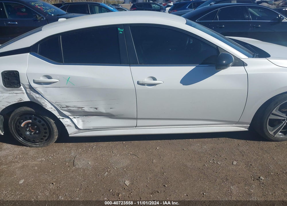 2022 NISSAN SENTRA SR XTRONIC CVT VIN: 3N1AB8DV8NY285212
