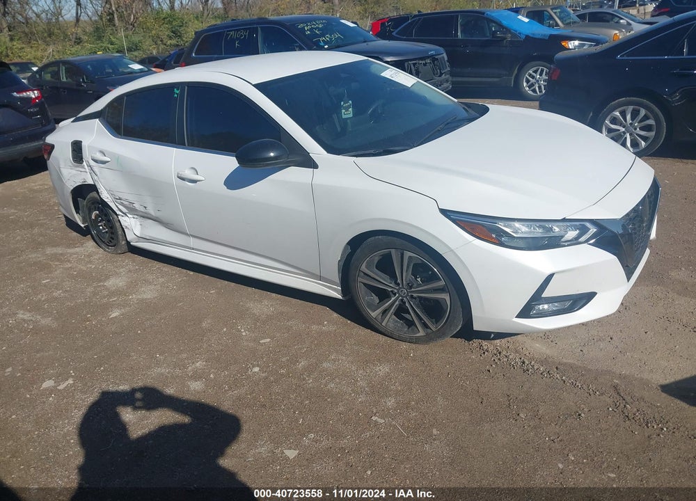 2022 NISSAN SENTRA SR XTRONIC CVT VIN: 3N1AB8DV8NY285212