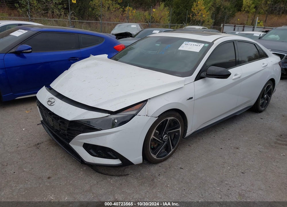 2022 HYUNDAI ELANTRA N LINE VIN: KMHLR4AF8NU269145