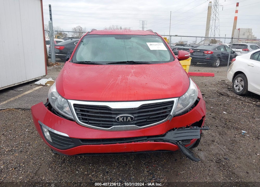 2013 KIA SPORTAGE EX VIN: KNDPCCA24D7458256