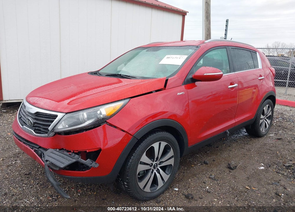 2013 KIA SPORTAGE EX VIN: KNDPCCA24D7458256