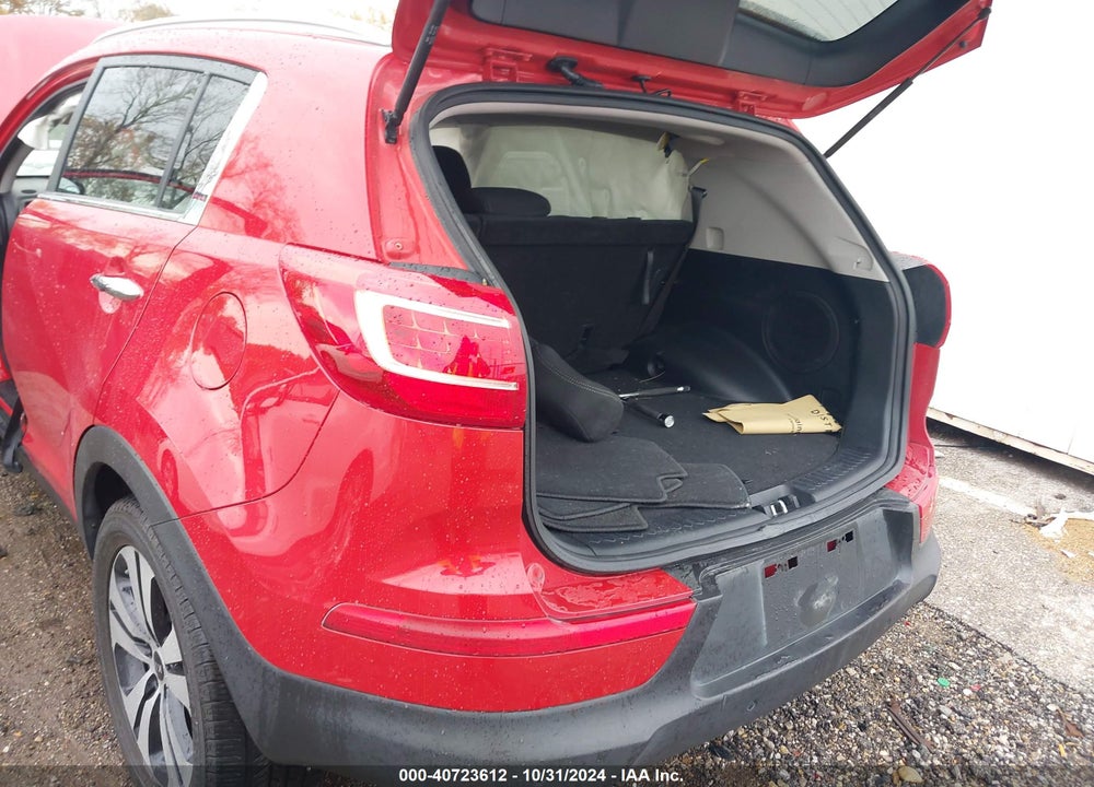 2013 KIA SPORTAGE EX VIN: KNDPCCA24D7458256