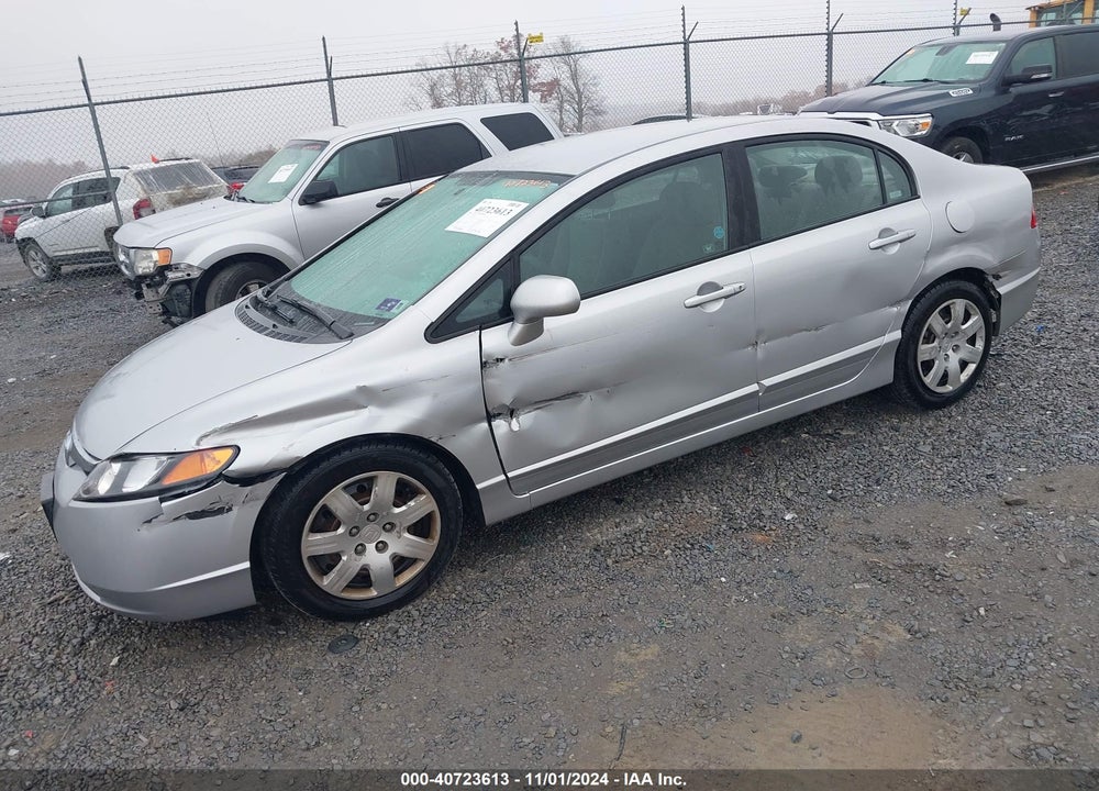 2006 HONDA CIVIC LX VIN: 1HGFA16596L062523