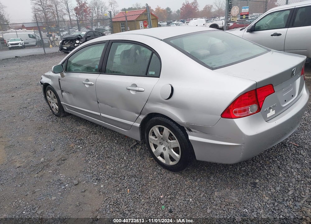 2006 HONDA CIVIC LX VIN: 1HGFA16596L062523