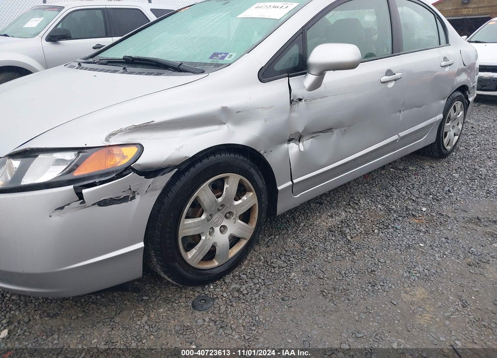 2006 HONDA CIVIC LX VIN: 1HGFA16596L062523