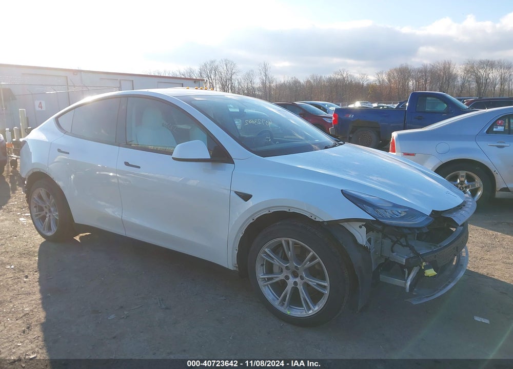2021 TESLA MODEL Y LONG RANGE DUAL MOTOR ALL-WHEEL DRIVE VIN: 5YJYGDEEXMF098665