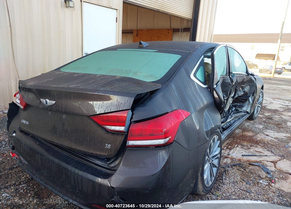 2016 HYUNDAI GENESIS 3.8 VIN: KMHGN4JE5GU142859