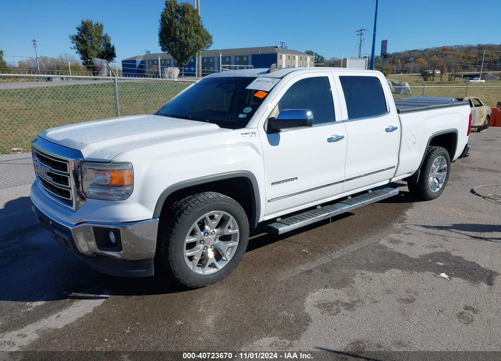 2015 GMC SIERRA 1500 SLT VIN: 3GTU2VEC9FG335077