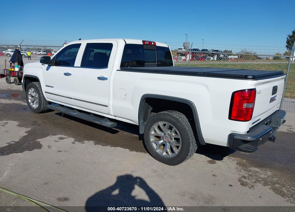 2015 GMC SIERRA 1500 SLT VIN: 3GTU2VEC9FG335077