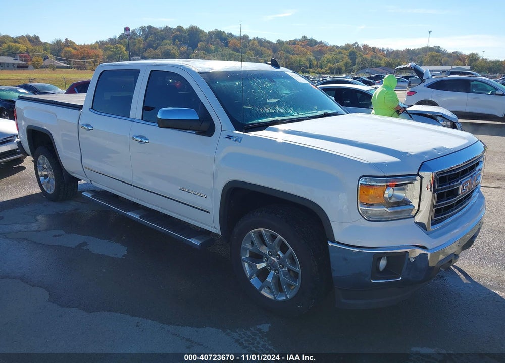 2015 GMC SIERRA 1500 SLT VIN: 3GTU2VEC9FG335077