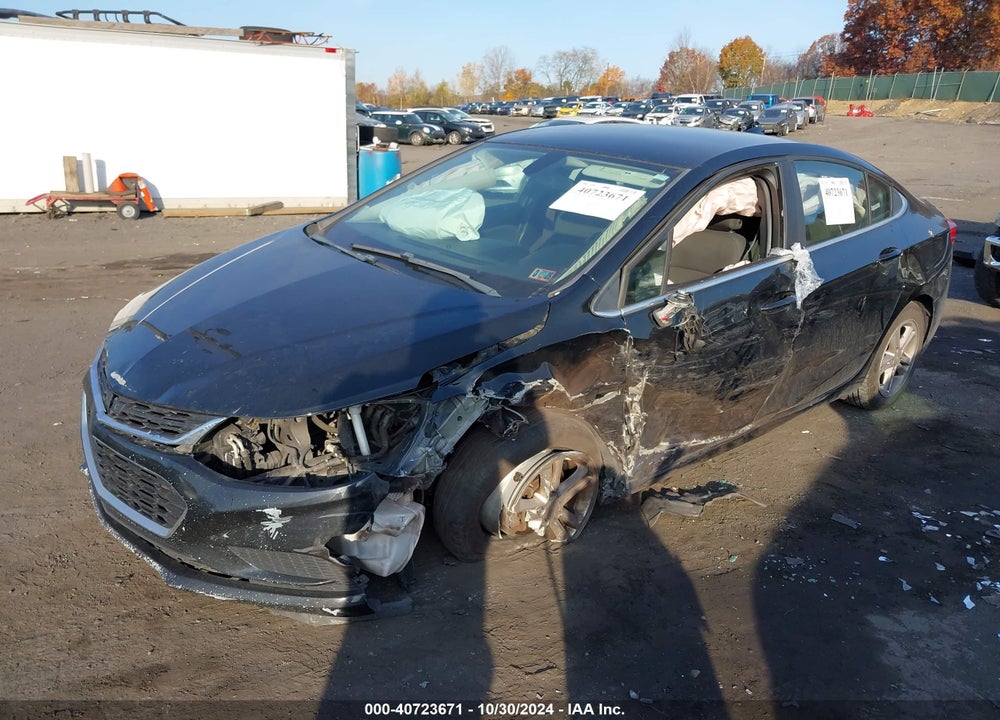 2016 CHEVROLET CRUZE LT AUTO VIN: 1G1BE5SM9G7287551