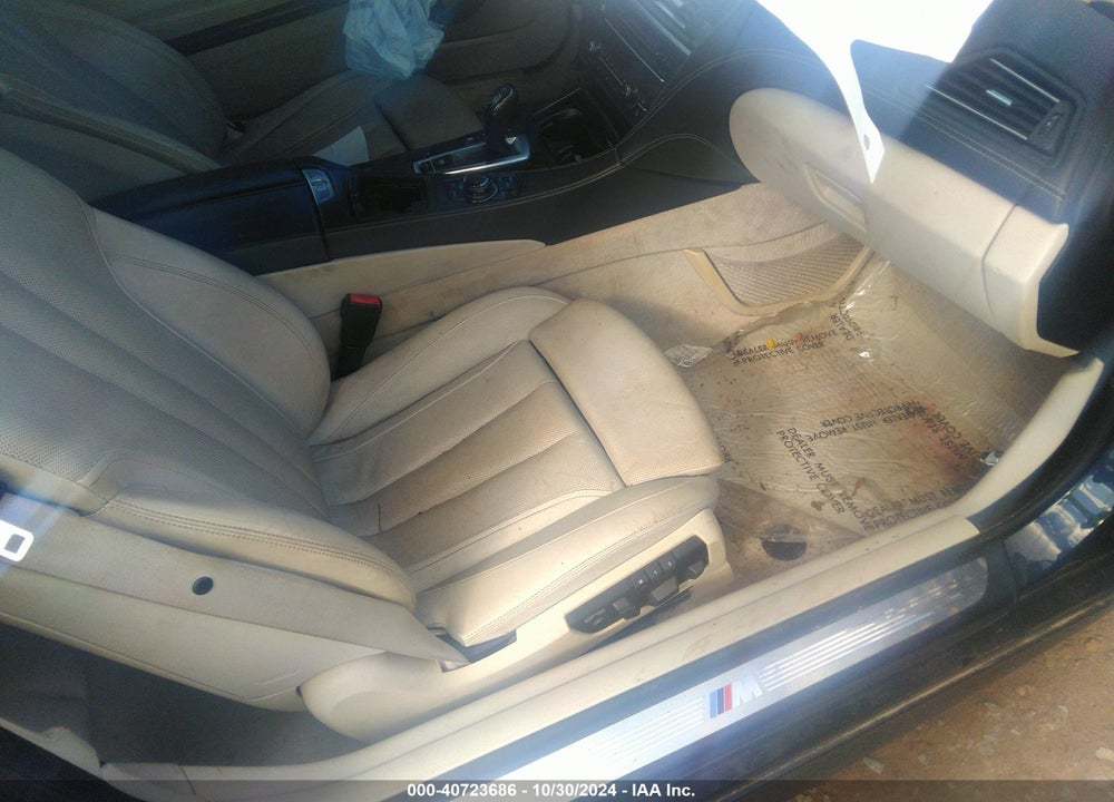 2013 BMW 650I VIN: WBAYM9C57DDW20231