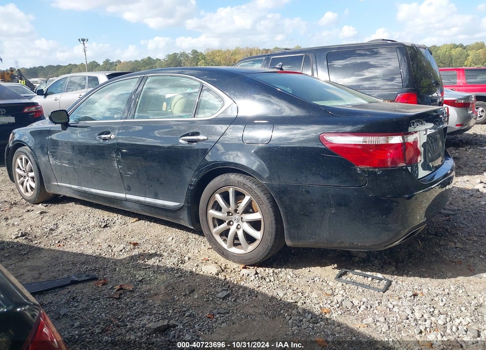 2008 LEXUS LS 460 VIN: JTHBL46F685073566