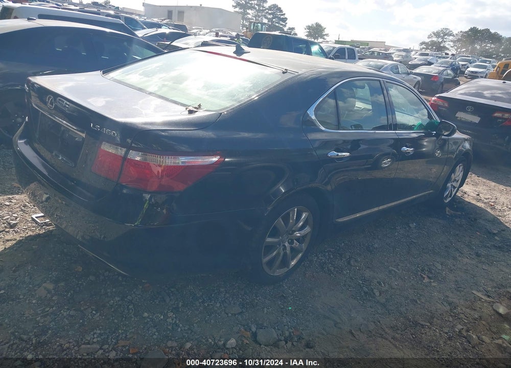 2008 LEXUS LS 460 VIN: JTHBL46F685073566