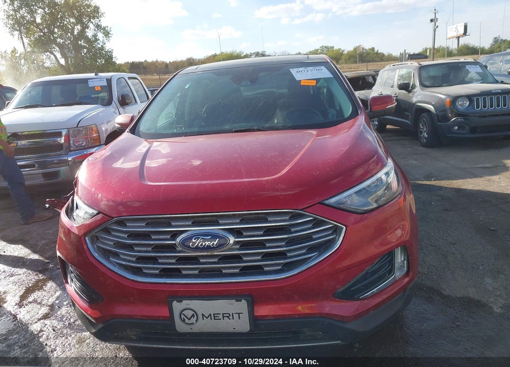 2022 FORD EDGE TITANIUM VIN: 2FMPK4K91NBB10228