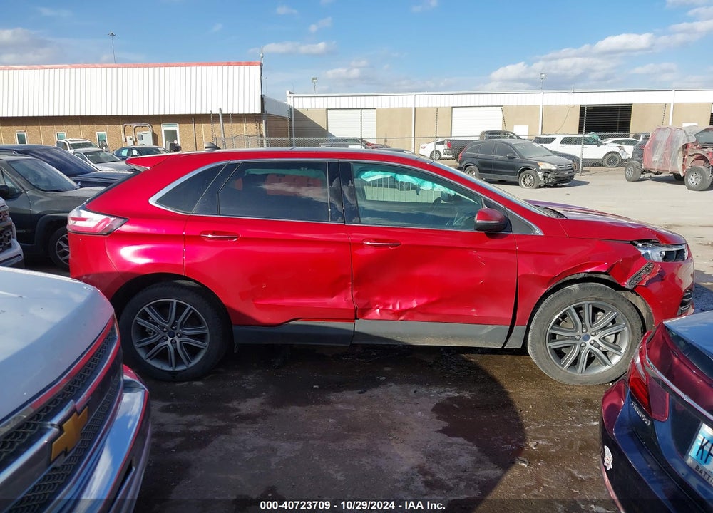 2022 FORD EDGE TITANIUM VIN: 2FMPK4K91NBB10228