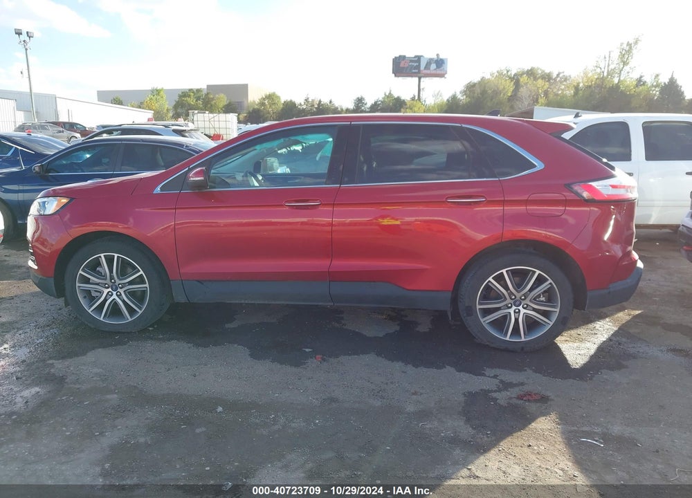 2022 FORD EDGE TITANIUM VIN: 2FMPK4K91NBB10228