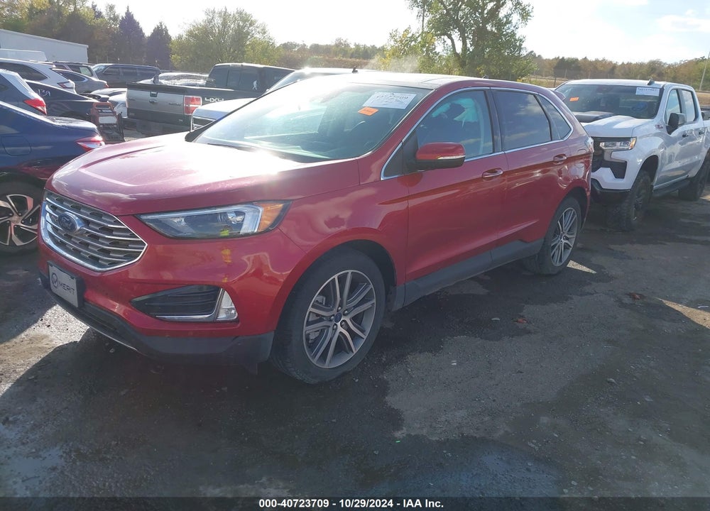 2022 FORD EDGE TITANIUM VIN: 2FMPK4K91NBB10228