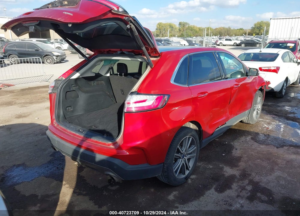 2022 FORD EDGE TITANIUM VIN: 2FMPK4K91NBB10228