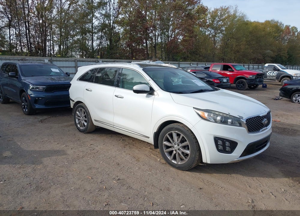 2016 KIA SORENTO 3.3L SXL VIN: 5XYPK4A58GG075513