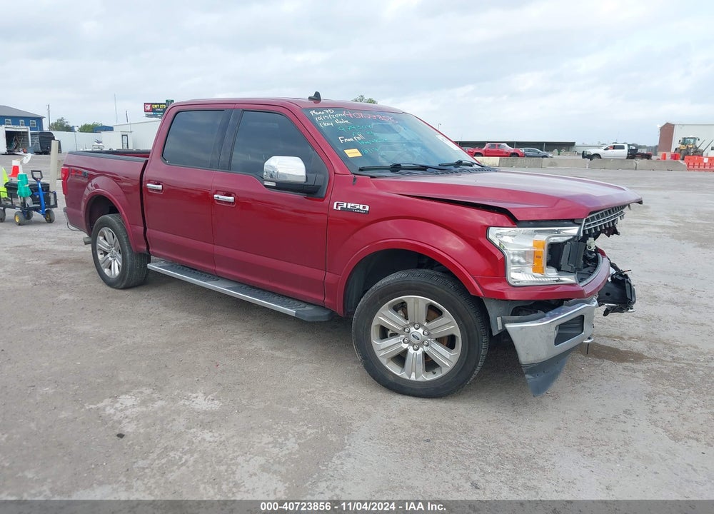 2019 FORD F-150 LARIAT VIN: 1FTEW1E58KKD70411