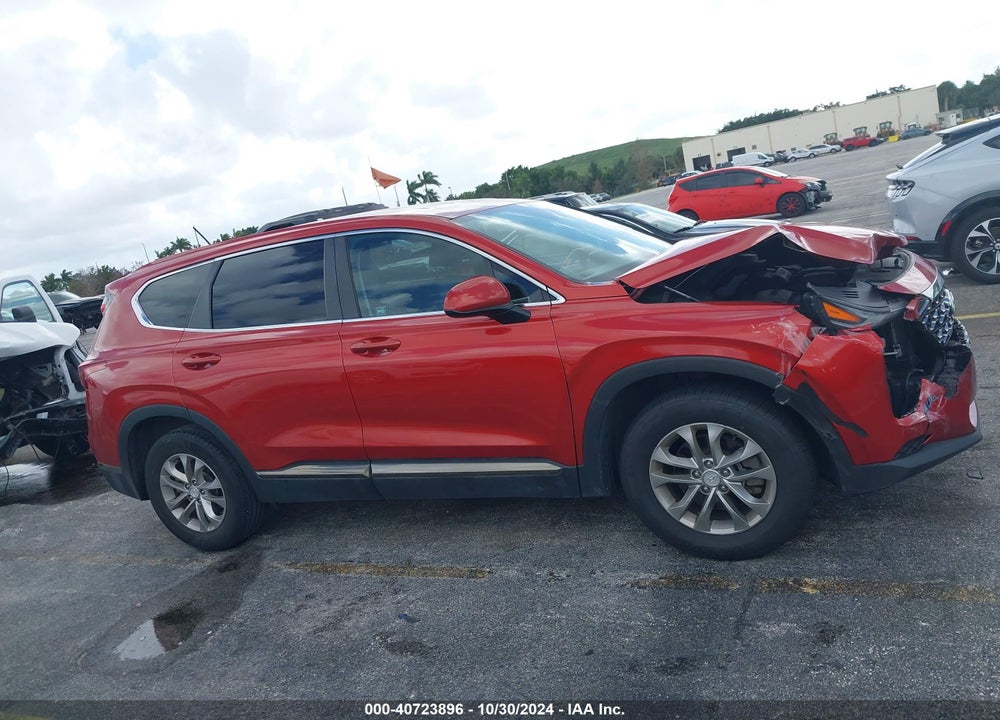 2019 HYUNDAI SANTA FE SE VIN: 5NMS23AD1KH126957