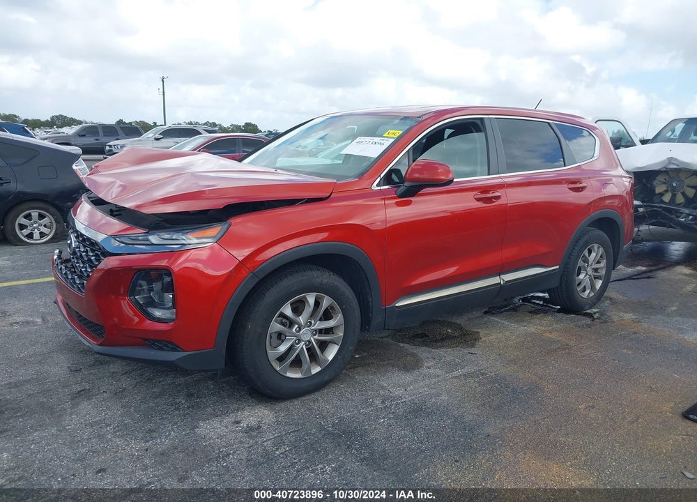 2019 HYUNDAI SANTA FE SE VIN: 5NMS23AD1KH126957