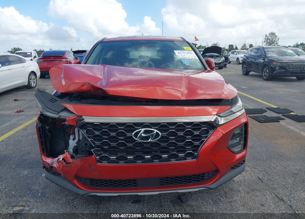 2019 HYUNDAI SANTA FE SE VIN: 5NMS23AD1KH126957