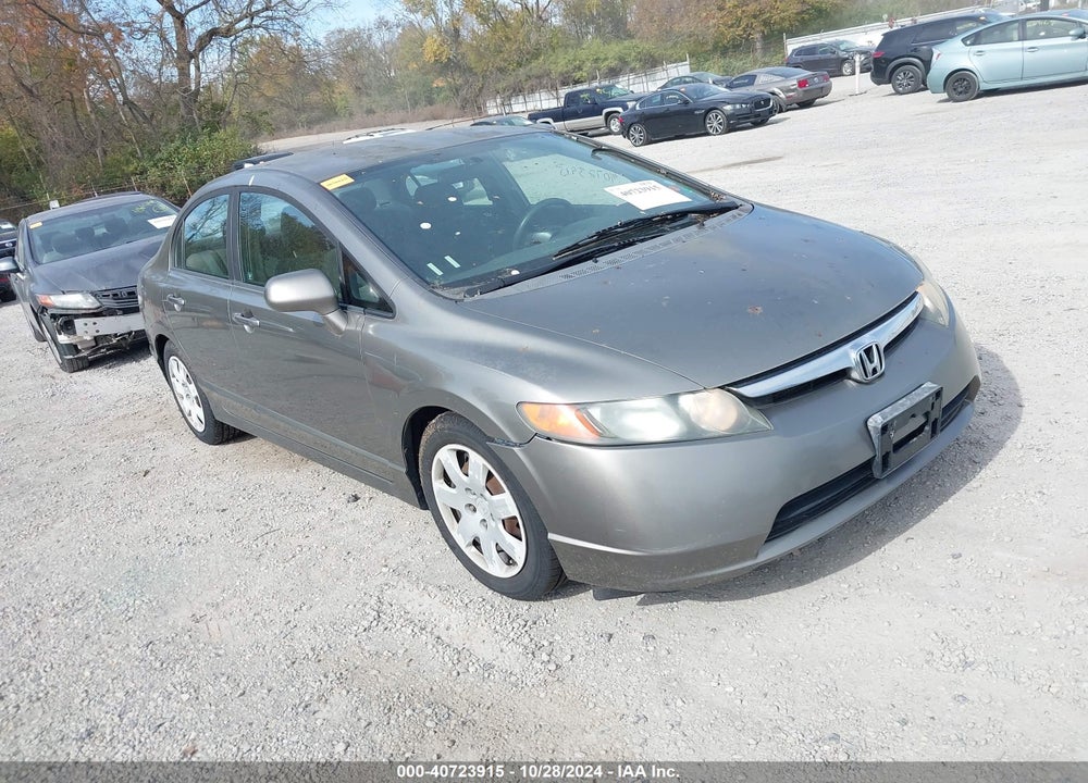 2008 HONDA CIVIC LX VIN: 2HGFA16598H526099