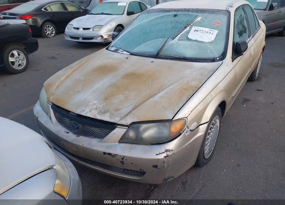 2002 MAZDA PROTEGE DX/ES/LX VIN: JM1BJ225721617385