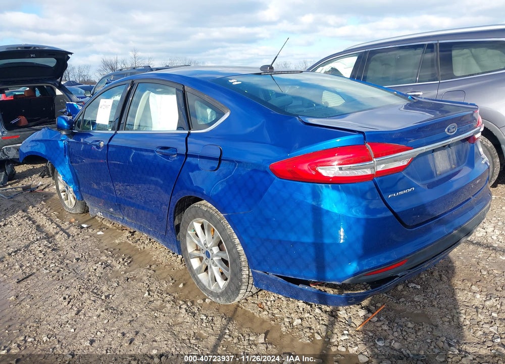 2017 FORD FUSION SE VIN: 3FA6P0HDXHR333806