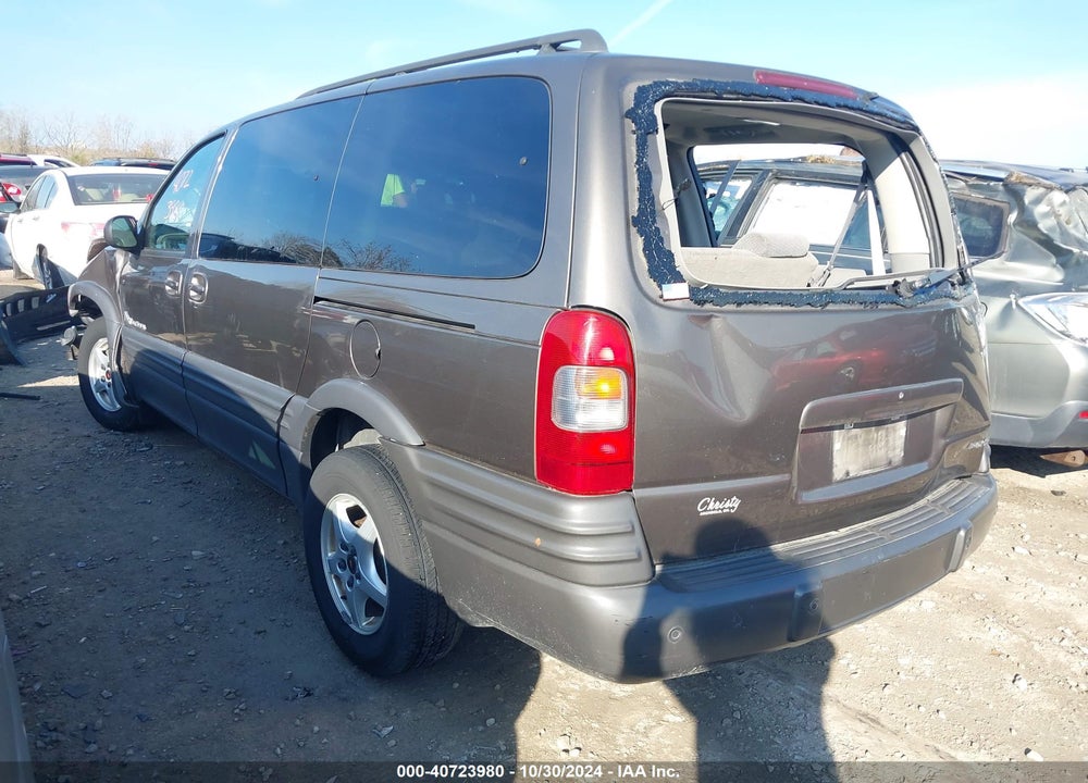 2002 PONTIAC MONTANA M16 W/1SE PKG. VIN: 1GMDX13E62D116255