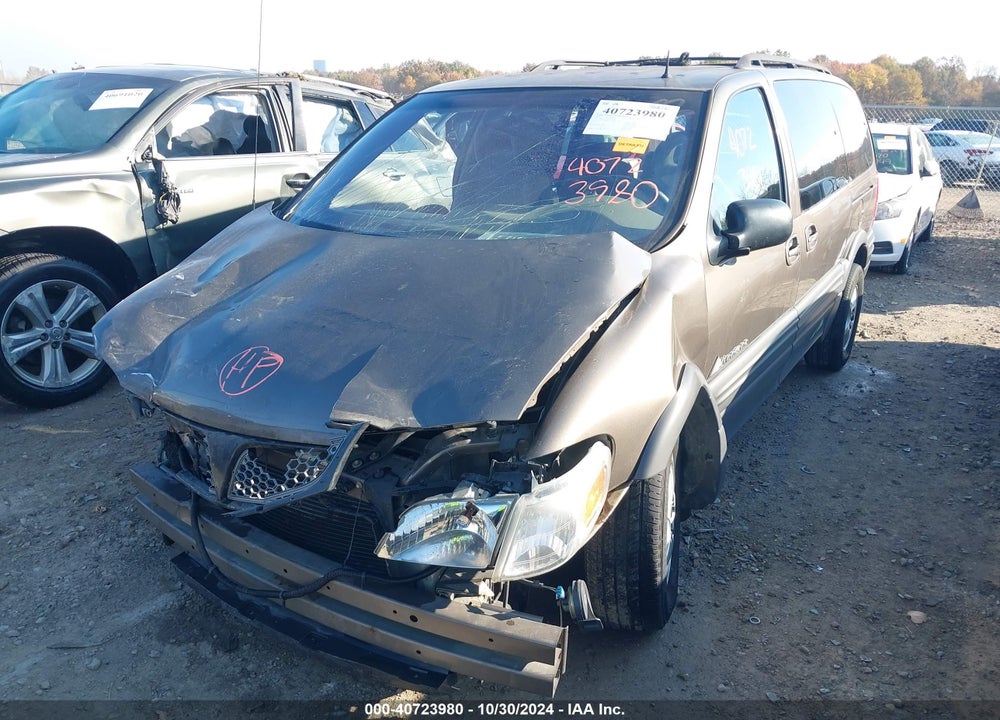 2002 PONTIAC MONTANA M16 W/1SE PKG. VIN: 1GMDX13E62D116255