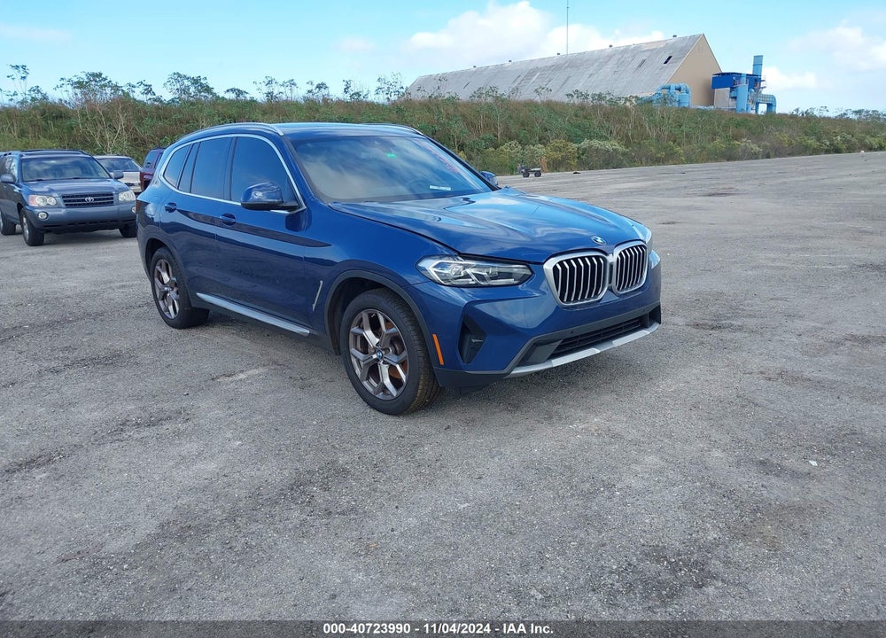 2022 BMW X3 SDRIVE30I VIN: 5UX43DP05N9L91461