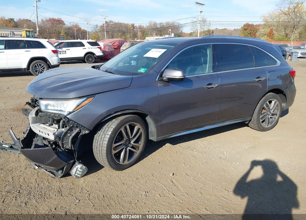 2017 ACURA MDX ADVANCE ENTERTAINMENT PKGS VIN: 5FRYD4H95HB012769